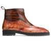 Onya Marble Texture Zipper Boots - Escaro Royale
