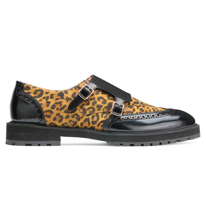 Ozzy Printed Double Monk - Escaro Royale