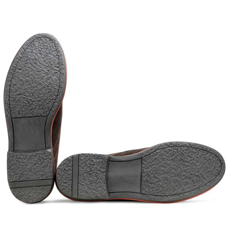 Comfortable Suede Chukka Boots in Brown - Escaro Royale