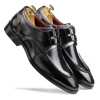 The Valentino Derby in Black-Gray - Escaro Royale