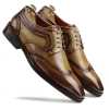 The Andres Brogue in Tan - Escaro Royale