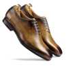 The Leonardo Wholecut Oxford in Tan - Escaro Royale