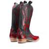 Olean Handpainted Flame Cowboy Boots - Escaro Royale