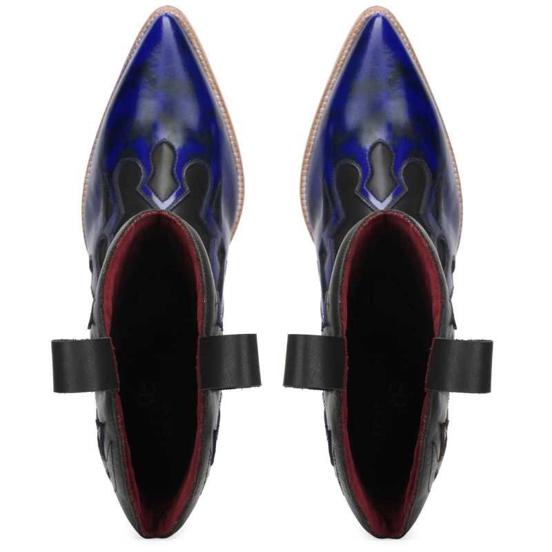 Oniell Handpainted Cowboy Boots - Escaro Royale
