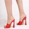 Simona High Heel Open Transy Pumps 1022 - Escaro Royale