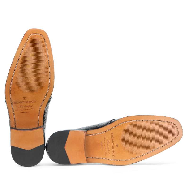 Leroy Monkstrap Shoes - Escaro Royale
