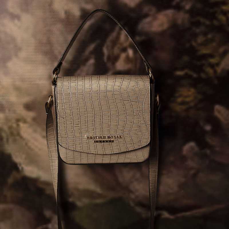 Aurora Grey Sling Bag - Escaro Royale