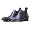 Richard Chelsea Boots in Blue - Escaro Royale