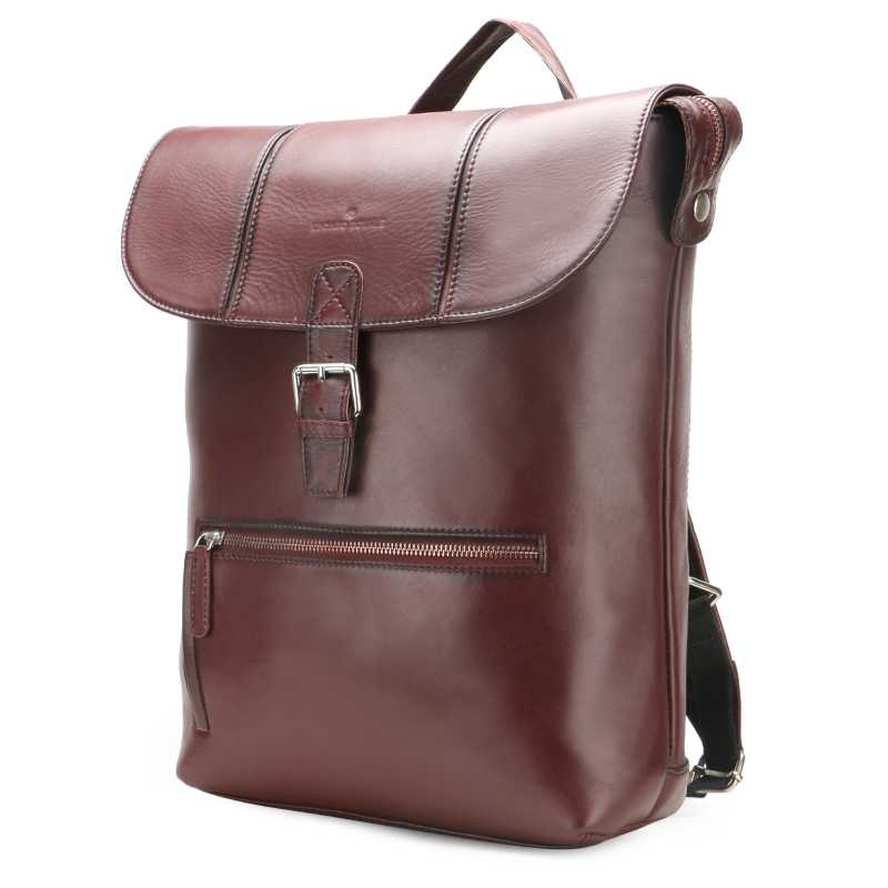 Zagreb Backpack - Maroon - Escaro Royale
