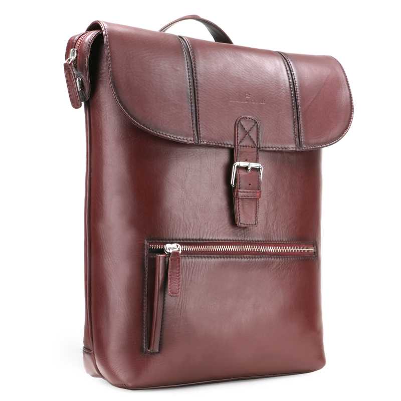Zagreb Backpack - Maroon - Escaro Royale