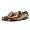 The Elinor Loafer in Tan - Escaro Royale