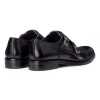 Black Designer Double Monkstrap - Escaro Royale