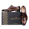 Matt Brown Designer Oxfords in Brown - Escaro Royale