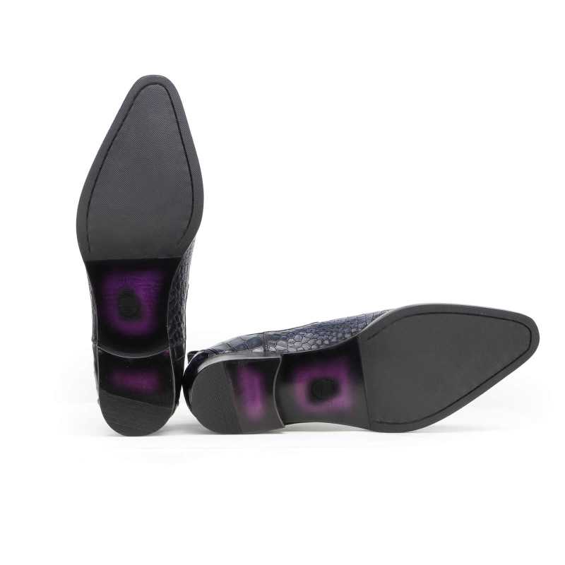 Richard Chelsea Boots in Blue - Escaro Royale