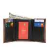 The BERLIN Hand-Tooled Leather Tri-Fold Wallet - Escaro Royale