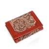 The ZURICH Hand-Tooled Leather Tri-Fold Wallet - Escaro Royale
