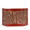 The ZURICH Hand-Tooled Leather Tri-Fold Wallet - Escaro Royale