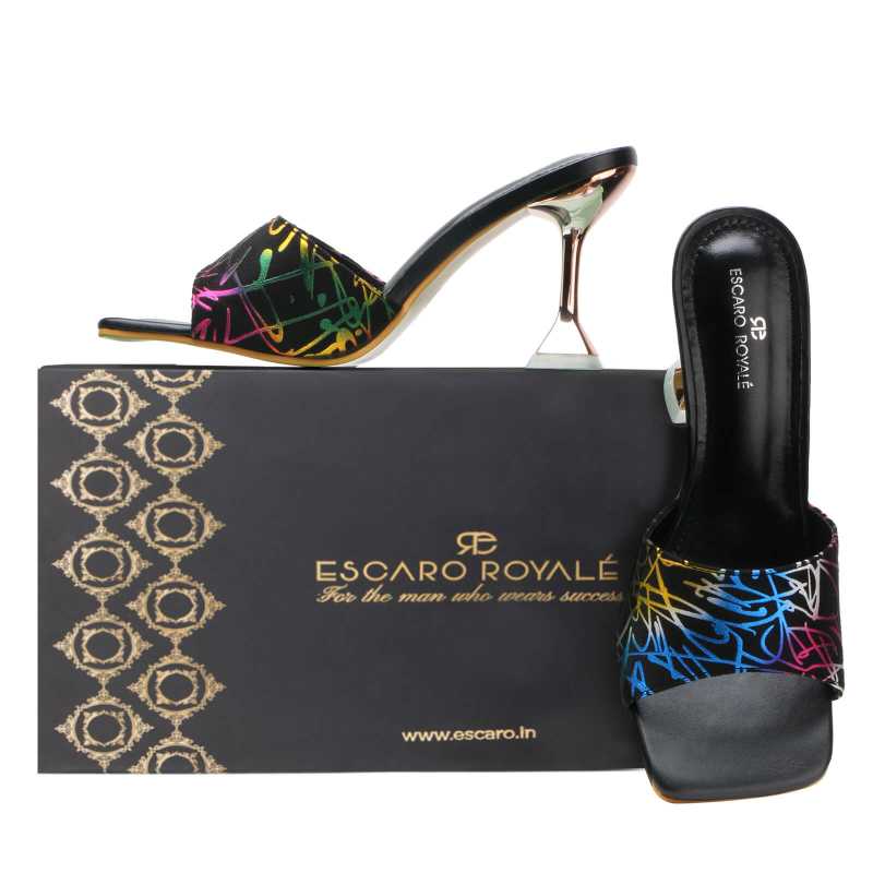 Kate Abstract Pyramid Heels 1022 - Escaro Royale