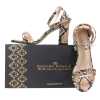 Fiona ankle straps block heels 1022 - Escaro Royale