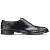The Colombus Toecap Oxford in Blue - Escaro Royale