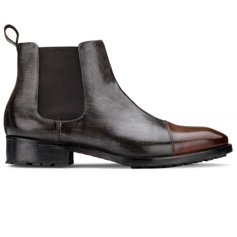 The Christopher Chelsea in Grey Brown - Escaro Royale
