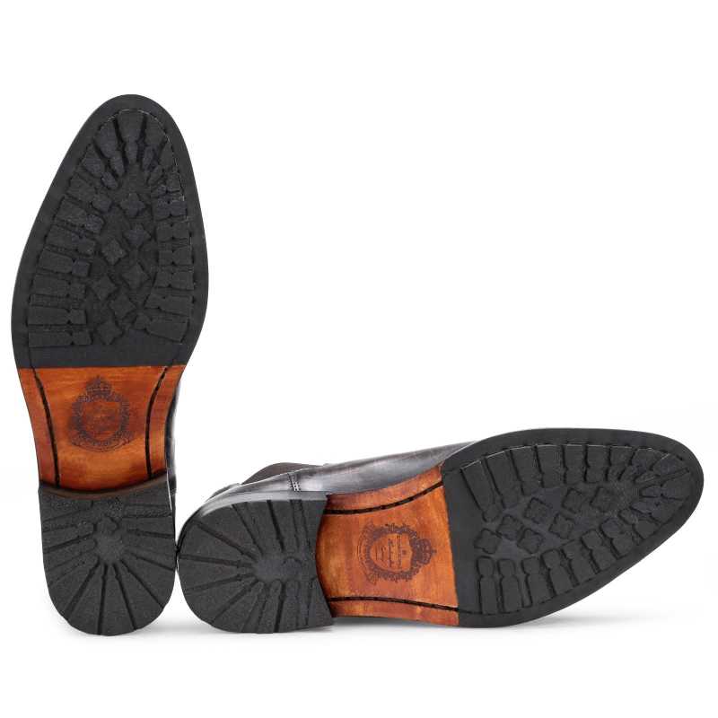 The Christopher Chelsea in Grey Brown - Escaro Royale