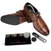 The Henry Toecap Monkstrap in Cognac - Escaro Royale