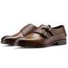 The Samuel Designer Double Monk in Cognac - Escaro Royale
