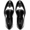 The Golf Designer Brogue in Black White - Escaro Royale