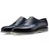 The Cortes Designer Oxford in Blue - Escaro Royale