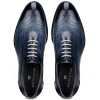 The Cortes Designer Oxford in Blue - Escaro Royale