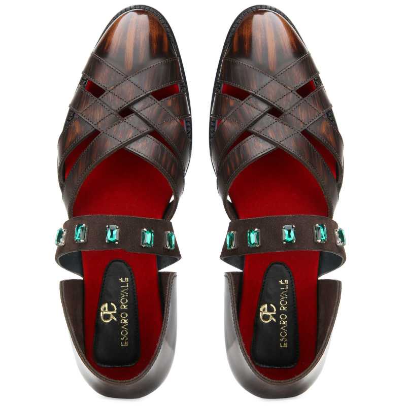 Spartan Leather Sandals - Escaro Royale