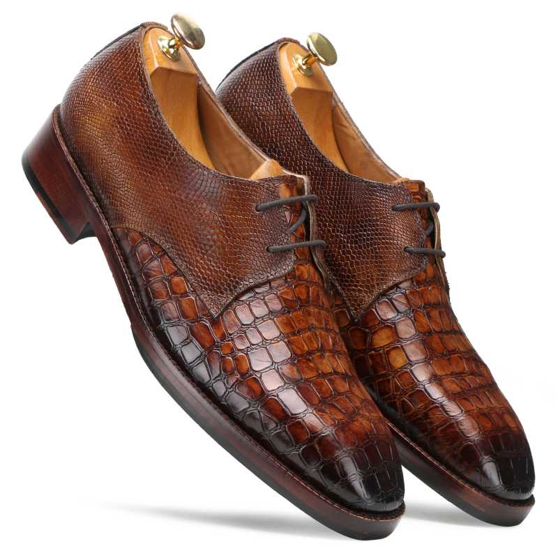 The Lewis Derby in Tan - Escaro Royale