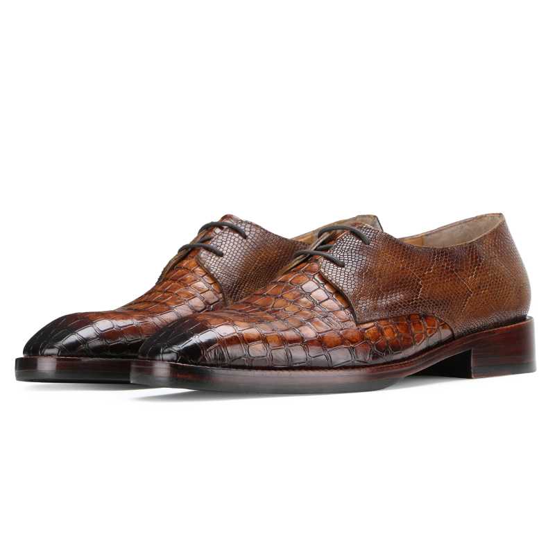 The Lewis Derby in Tan - Escaro Royale