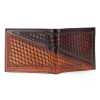 Multi Colored  Hand - Tooled Leather Mens Wallet - Escaro Royale