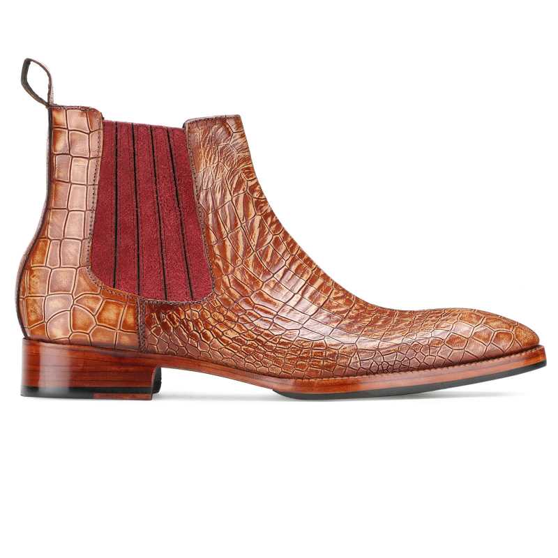 Allen Chelsea Boots in Tan - Escaro Royale