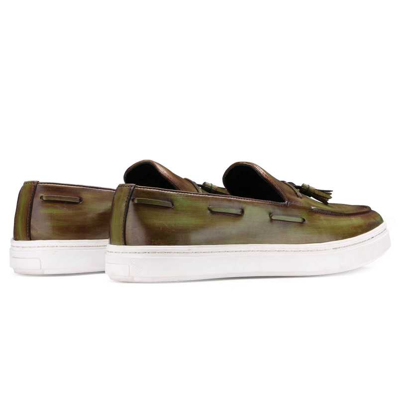 Riddler Tassel Sneakers - Escaro Royale