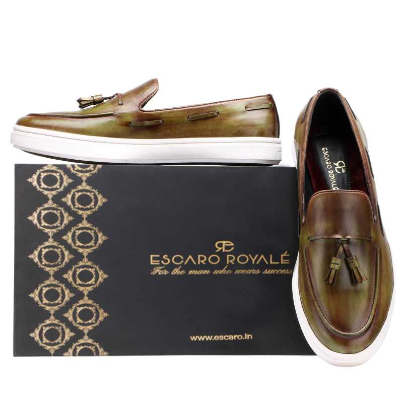 Riddler Tassel Sneakers - Escaro Royale