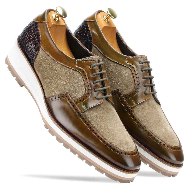 Stefano Suede Sneakers - Escaro Royale