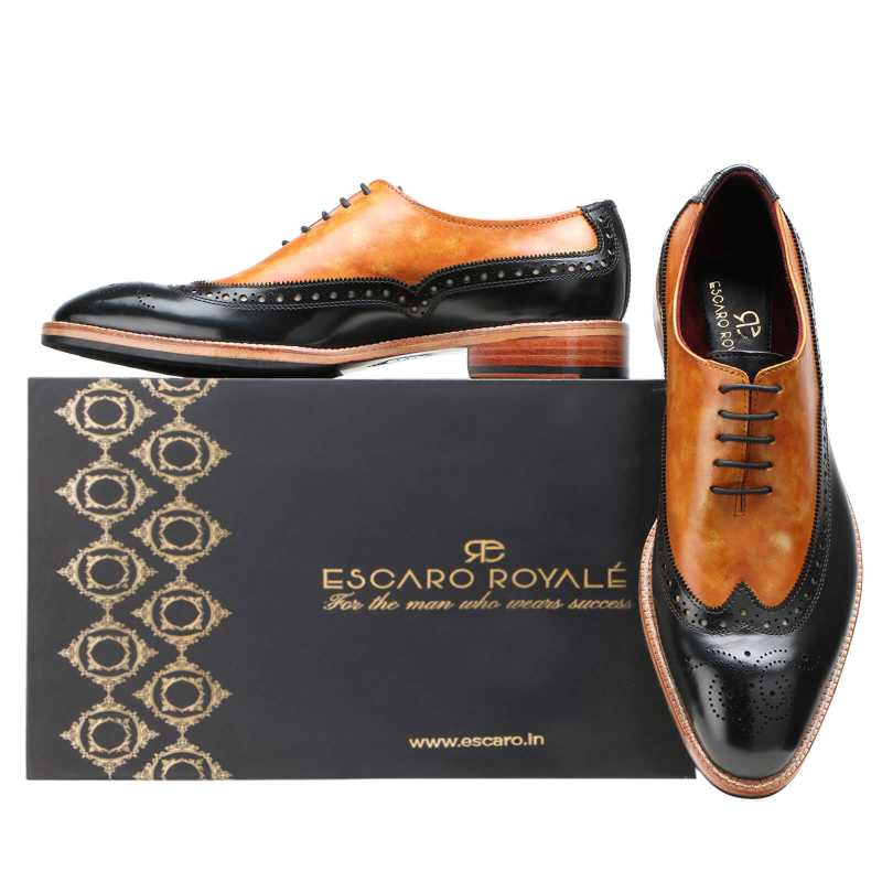Branden Wingtip Oxford - Escaro Royale