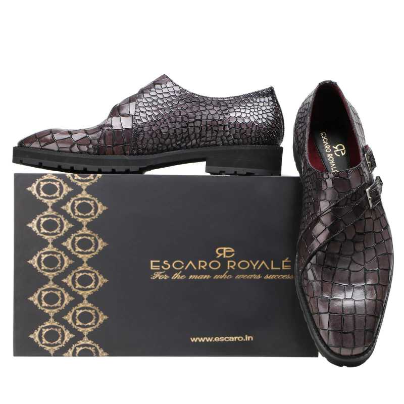 Bryn Double Monkstrap - Escaro Royale