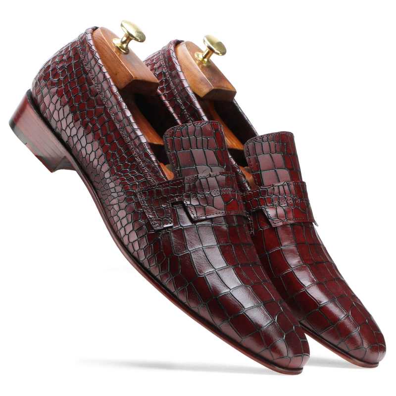 Reed Penny Loafers - Escaro Royale