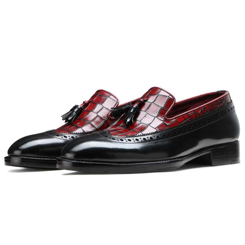 Wheatley Tassel Loafers - Escaro Royale