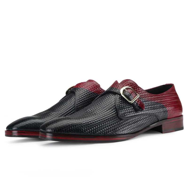The Zulu Monkstrap Shoes - Escaro Royale