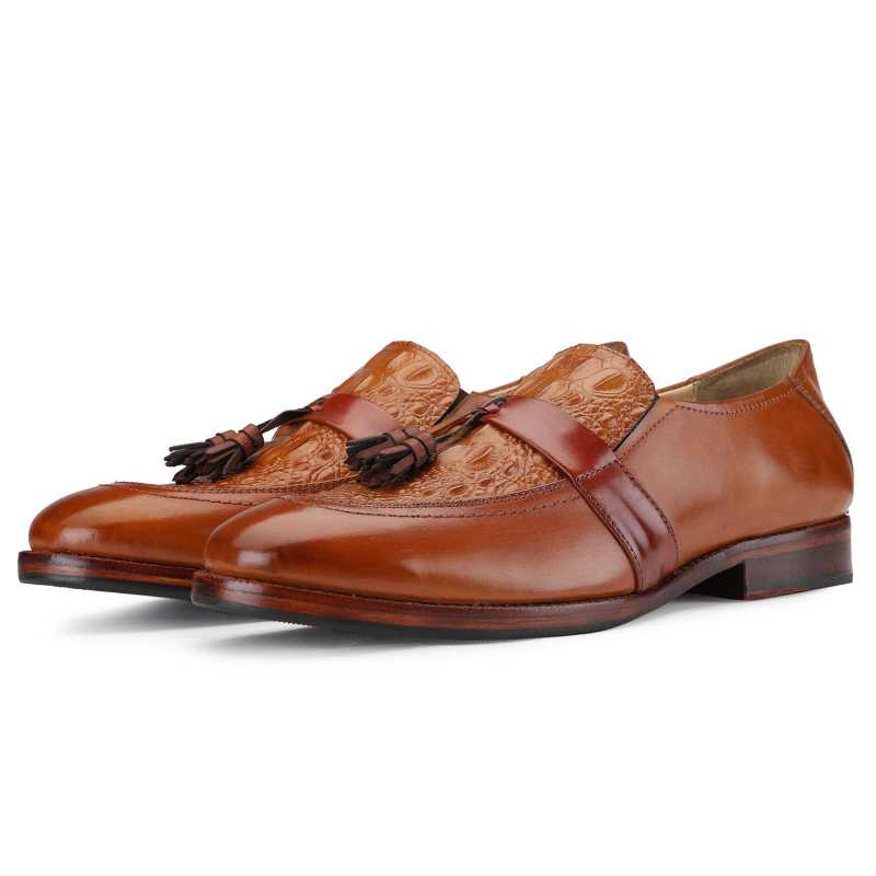 The Fortmill Tassel Loafers - Escaro Royale