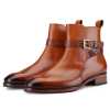 Jodhpur Boot In Cognac - Escaro Royale