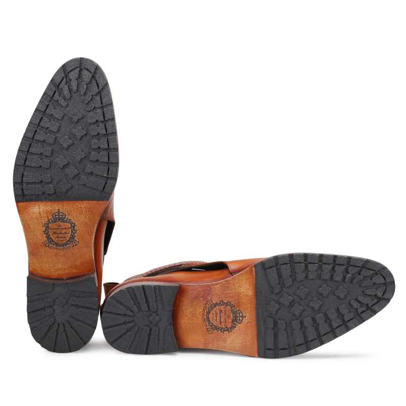 Jodhpur Boot In Cognac - Escaro Royale