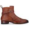 Jodhpur Boot In Patina Scales Cognac - Escaro Royale