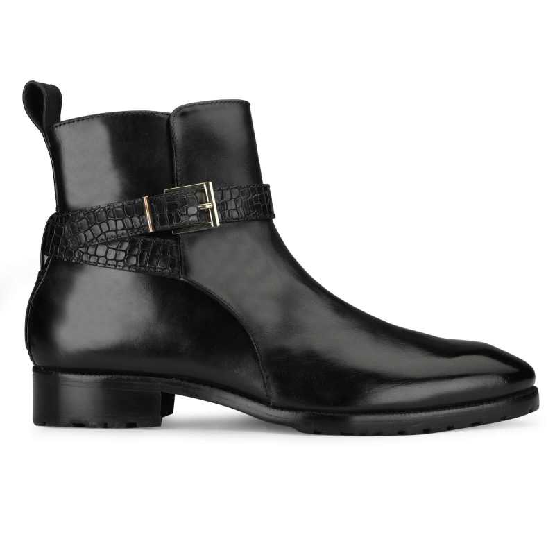 Jodhpur Boot In Black - Escaro Royale
