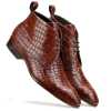 Optimus Chukka Boots in Patina Cognac - Escaro Royale